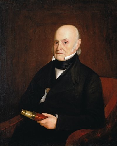 Portret van John Quincy Adams, 6e president van de Verenigde Staten (1767-1848) door Jr. William Hudson